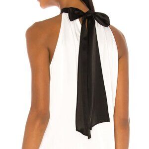 NWT Alice + Olivia Maris Keyhole Halter Top/Blouse - Size Small